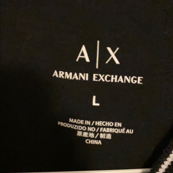 Armani Exchange Long Sleeve Large Shirt - Picture 2 of 3